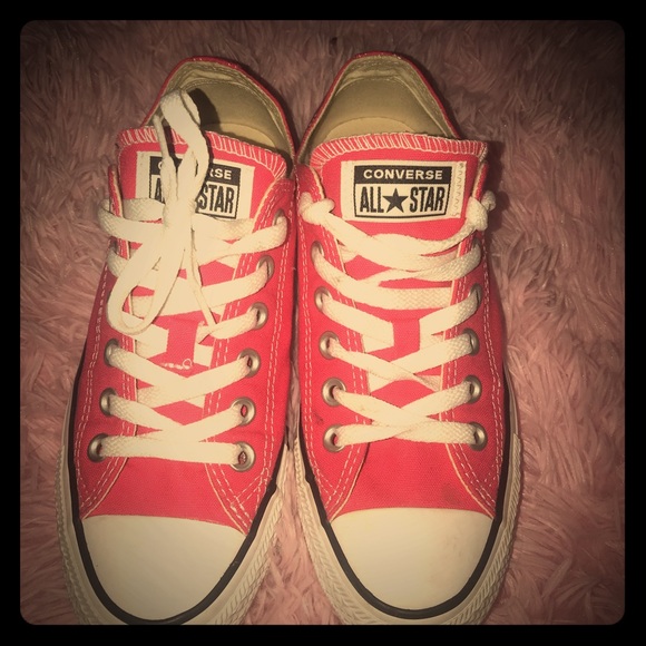Converse Shoes - Pink Converse Size 7
